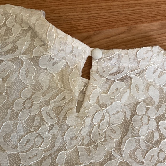 Vintage Fritz & Lloyd Lacey Floral Top - Picture 9 of 13